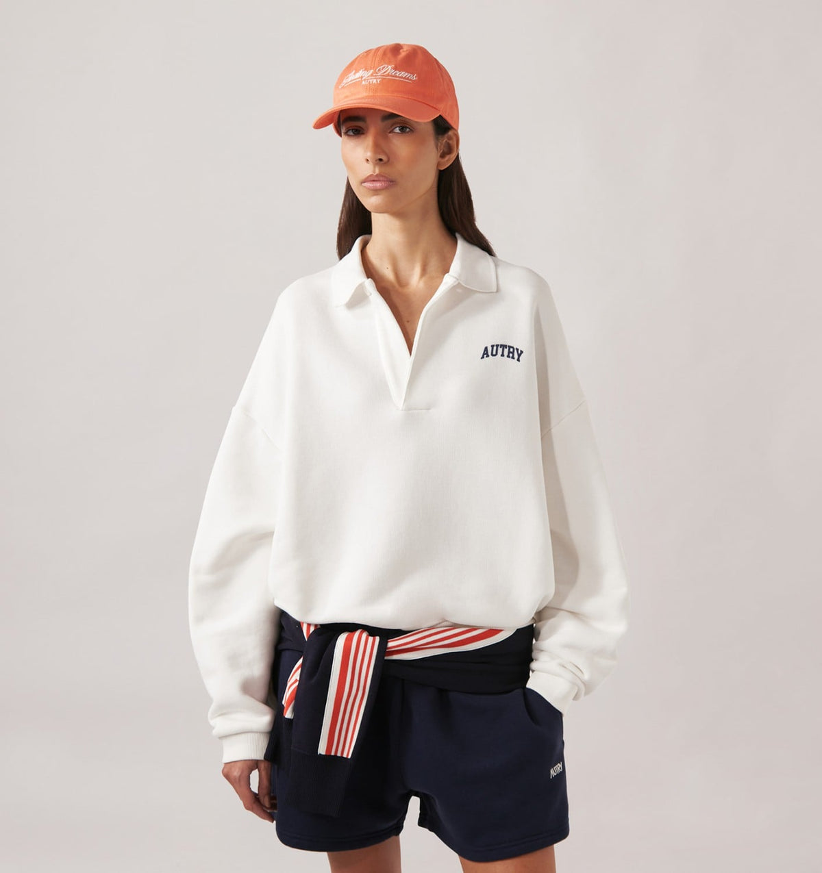 Woman|Man COLLEGE POLO SWEATSHIRT UNISEX