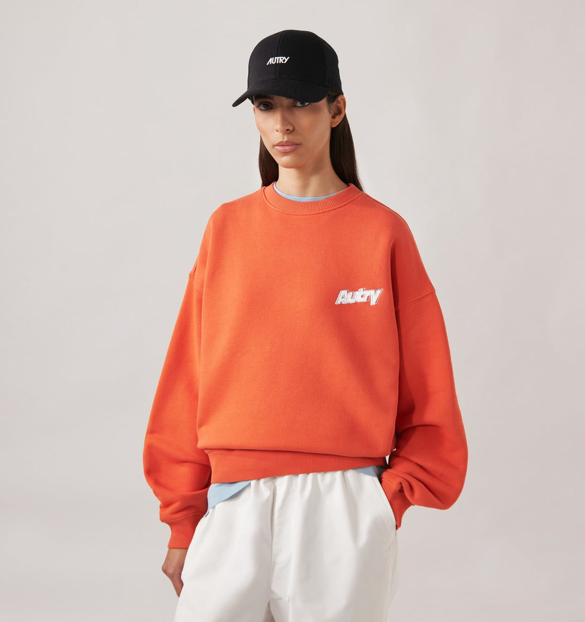 Woman|Man DOUBLE LOGO SWEATSHIRT UNISEX