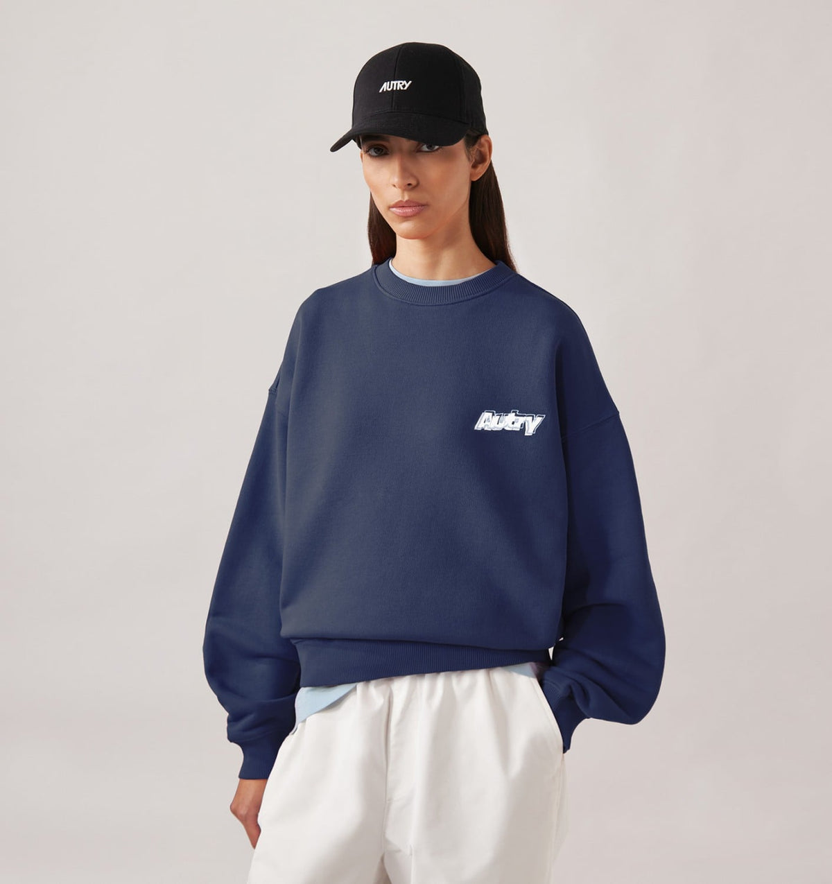 Woman|Man DOUBLE LOGO SWEATSHIRT UNISEX