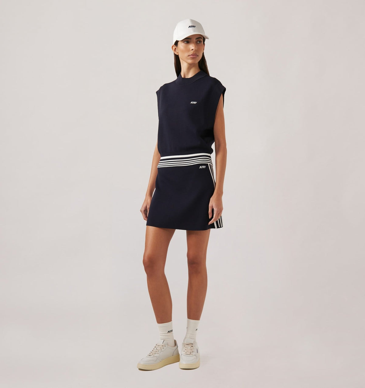 Woman KNITTED VISCOSE SKIRT WOMAN