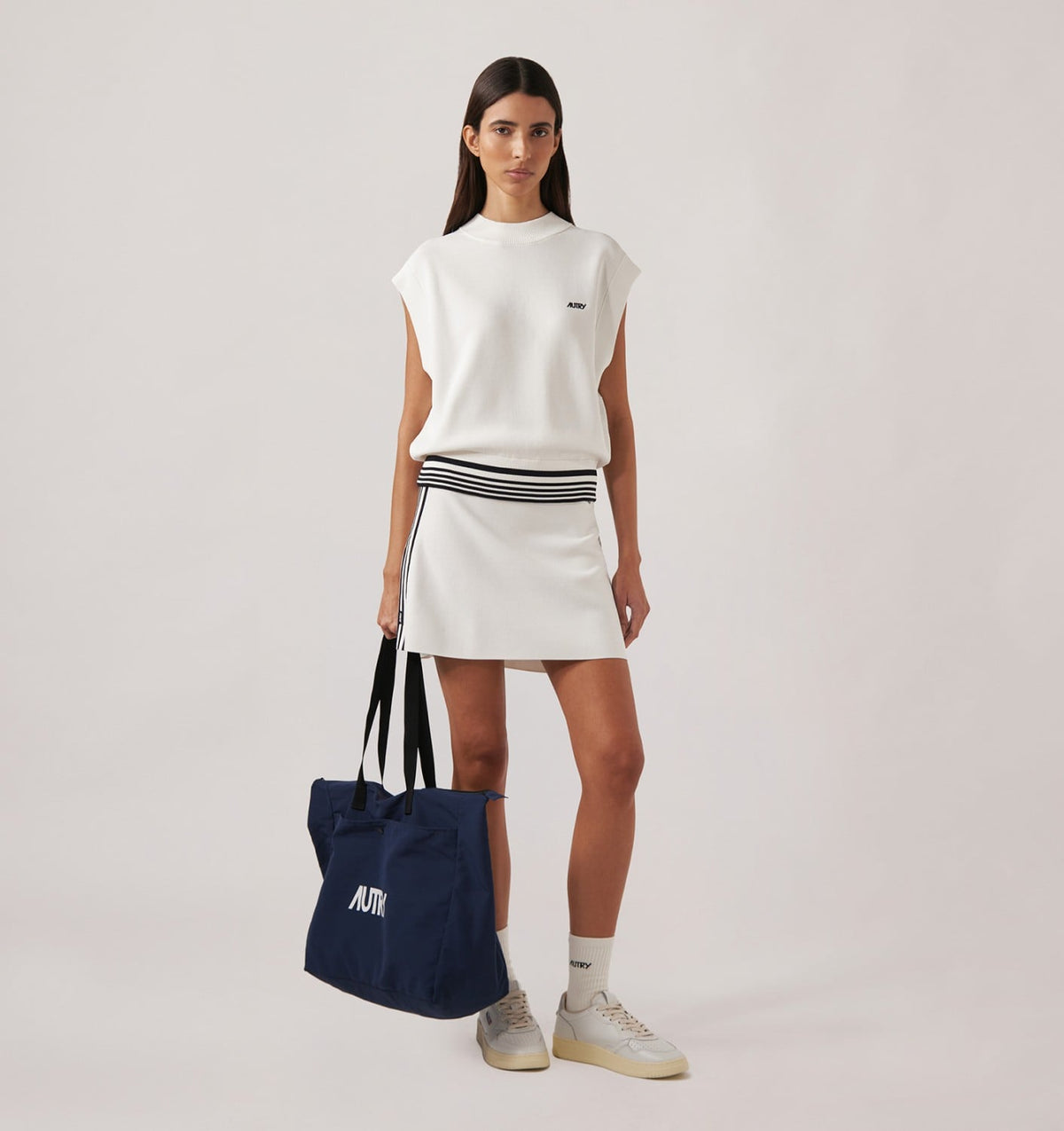 Woman KNITTED VISCOSE SKIRT WOMAN
