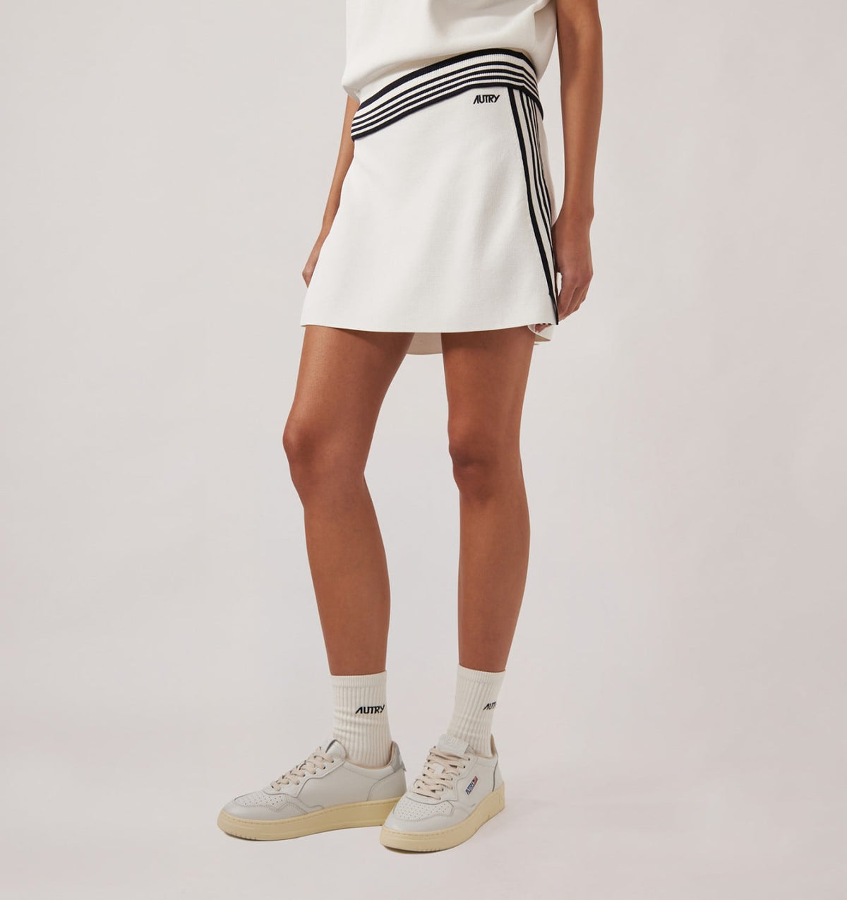 Woman KNITTED VISCOSE SKIRT WOMAN