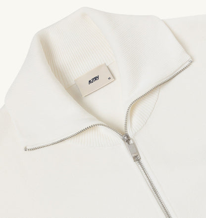 Woman KNITTED VISCOSE FULL ZIP JACKET WOMAN