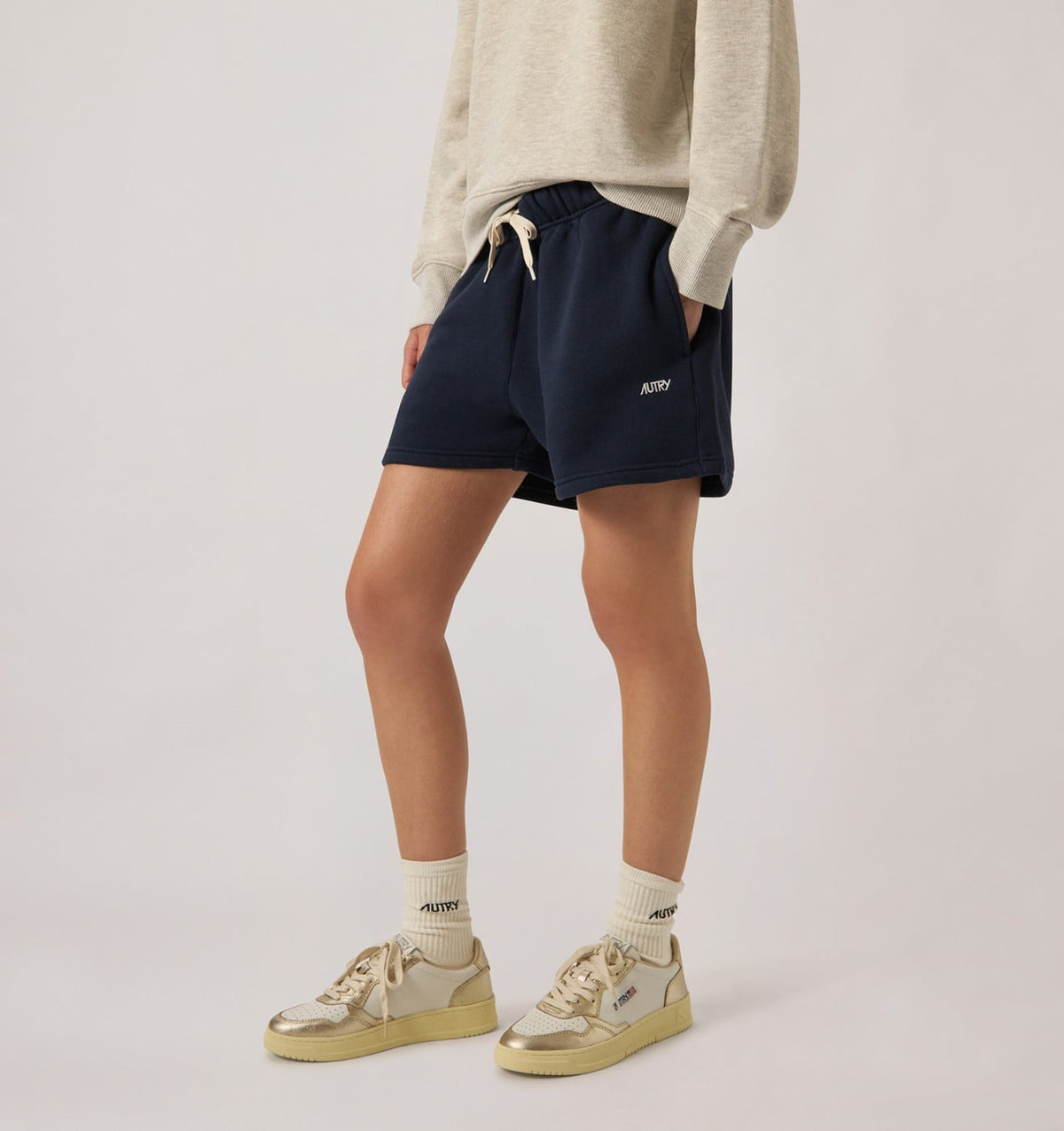 Woman EMBROIDERED LOGO SHORTS WOMAN