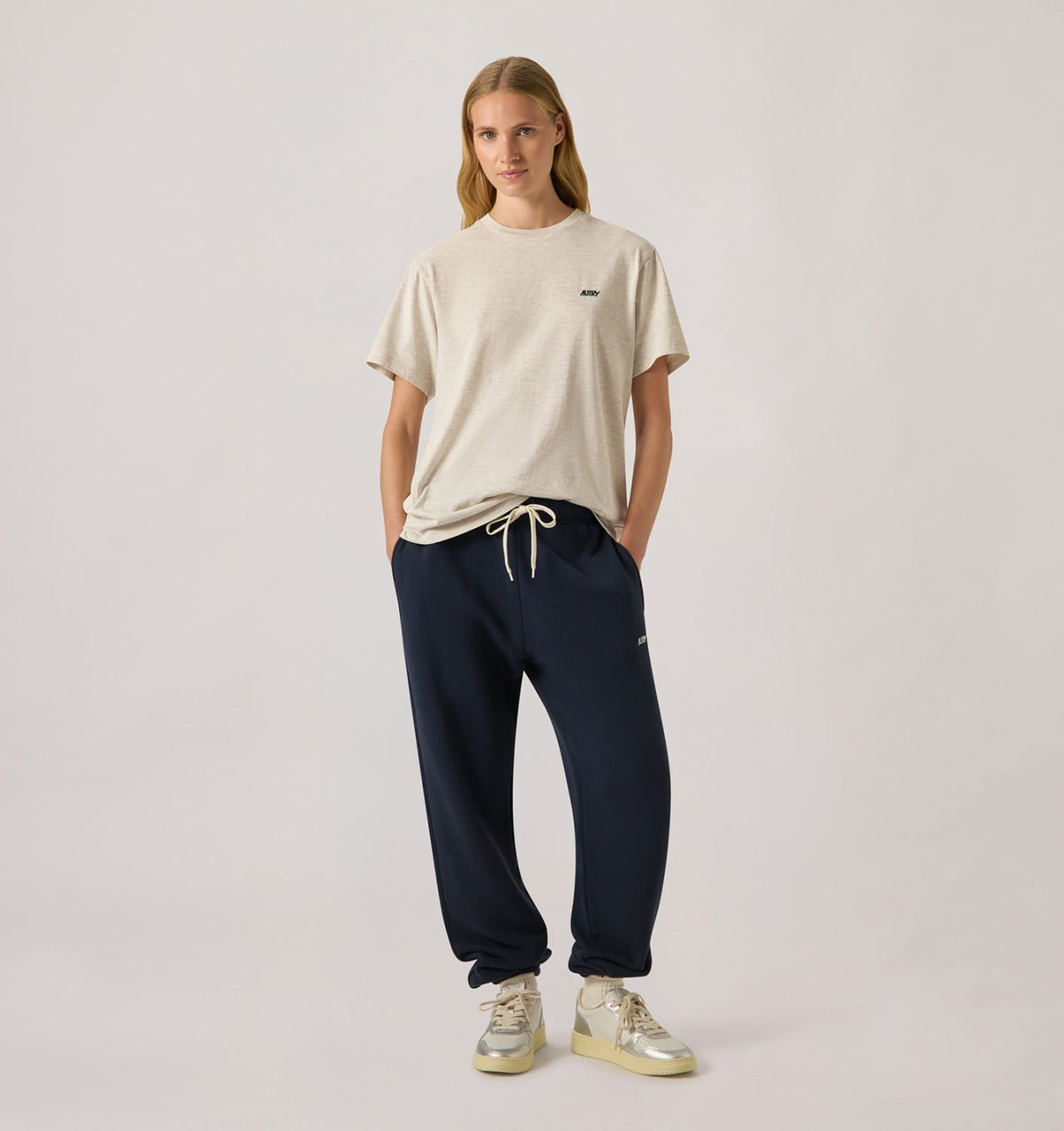 Woman EMBROIDERED LOGO SWEATPANTS WOMAN
