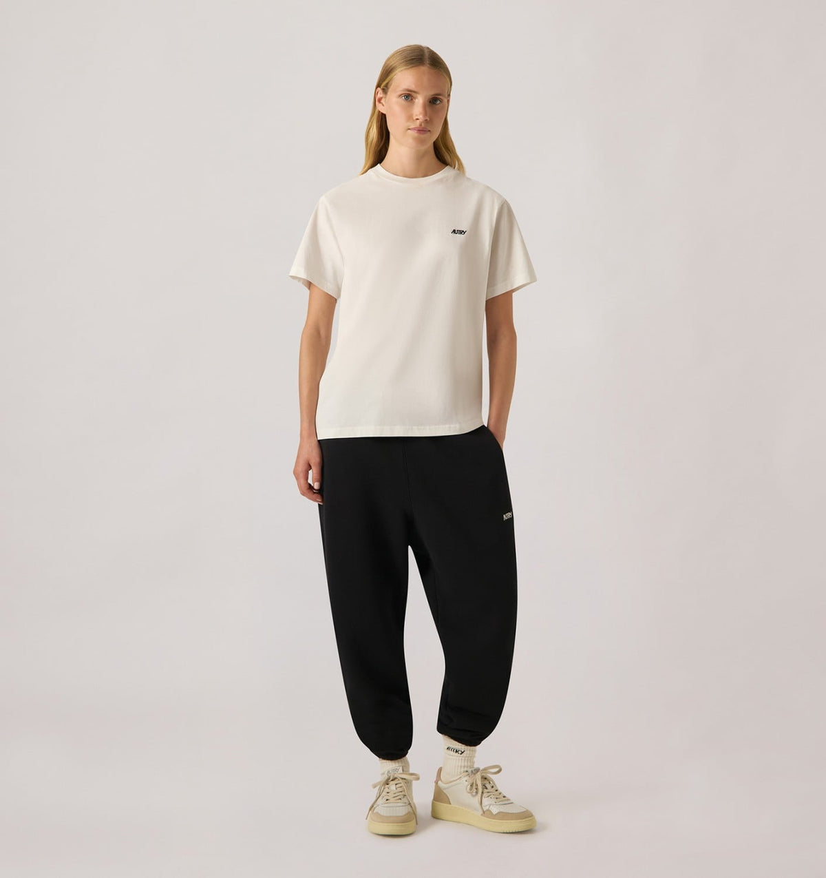 Woman SWEATPANTS WITH EMBROIDERED LOGO FOR WOMAN