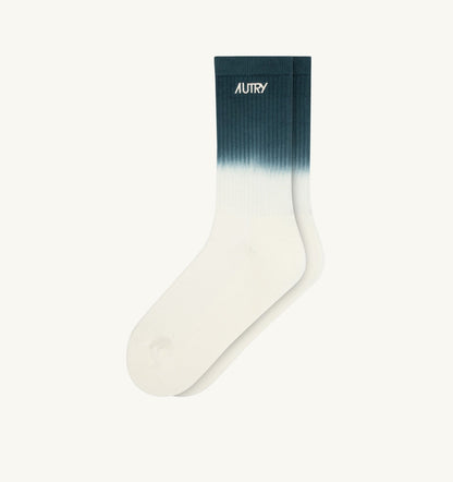 Woman|Man TIE-DYE SOCKS WITH EMBROIDERED LOGO UNISEX
