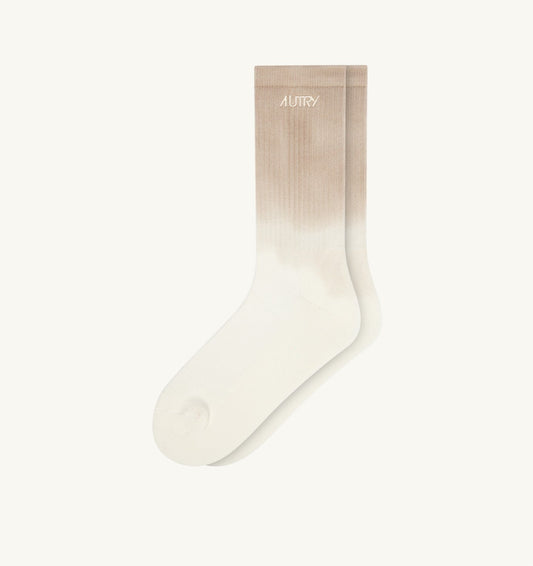 Woman|Man TIE-DYE SOCKS WITH EMBROIDERED LOGO UNISEX