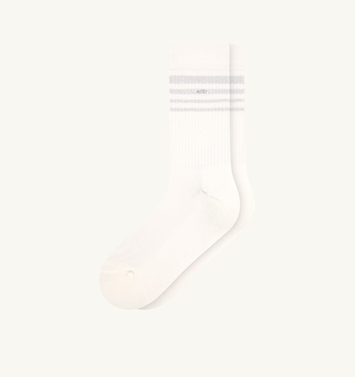Woman|Man LUREX JACQUARD SOCKS WITH LOGO AND STRIPES UNISEX
