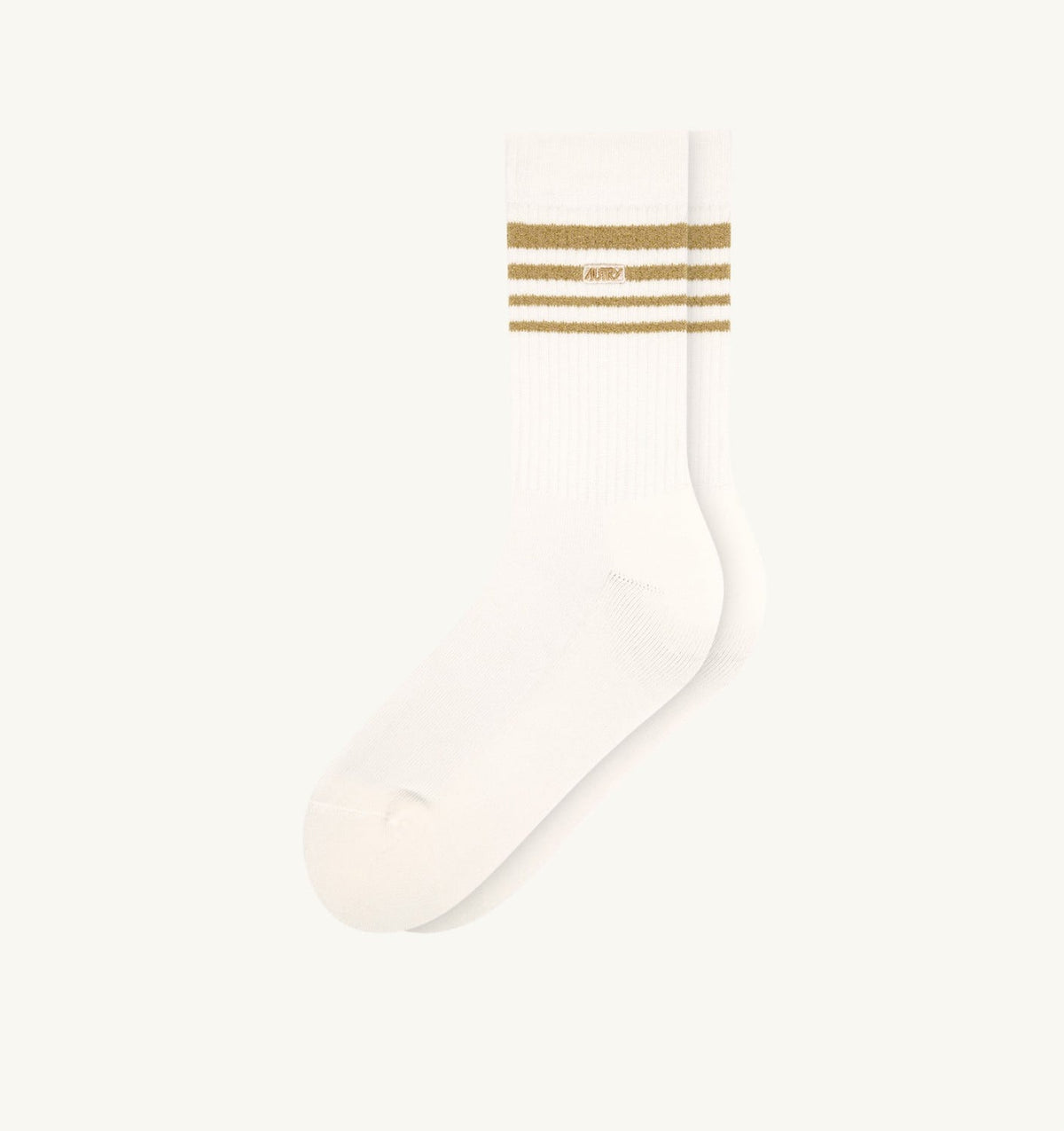 Woman|Man LUREX JACQUARD SOCKS WITH LOGO AND STRIPES UNISEX