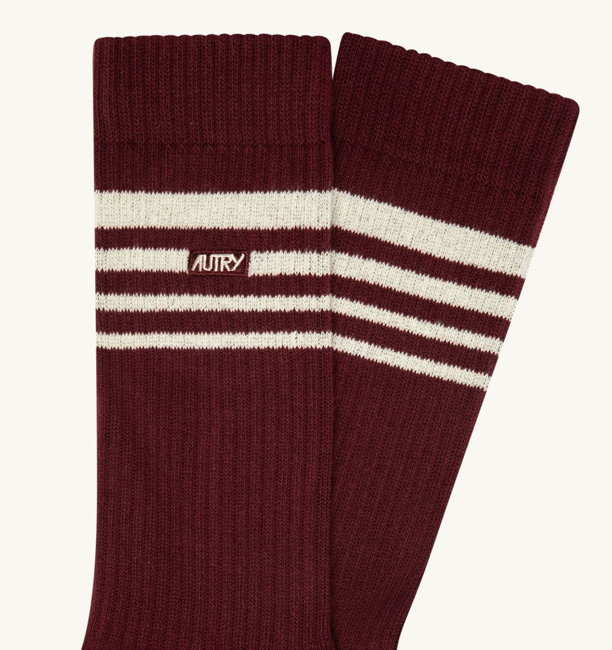 Woman|Man SOCKS WITH EMBROIDERED LOGO AND STRIPES UNISEX