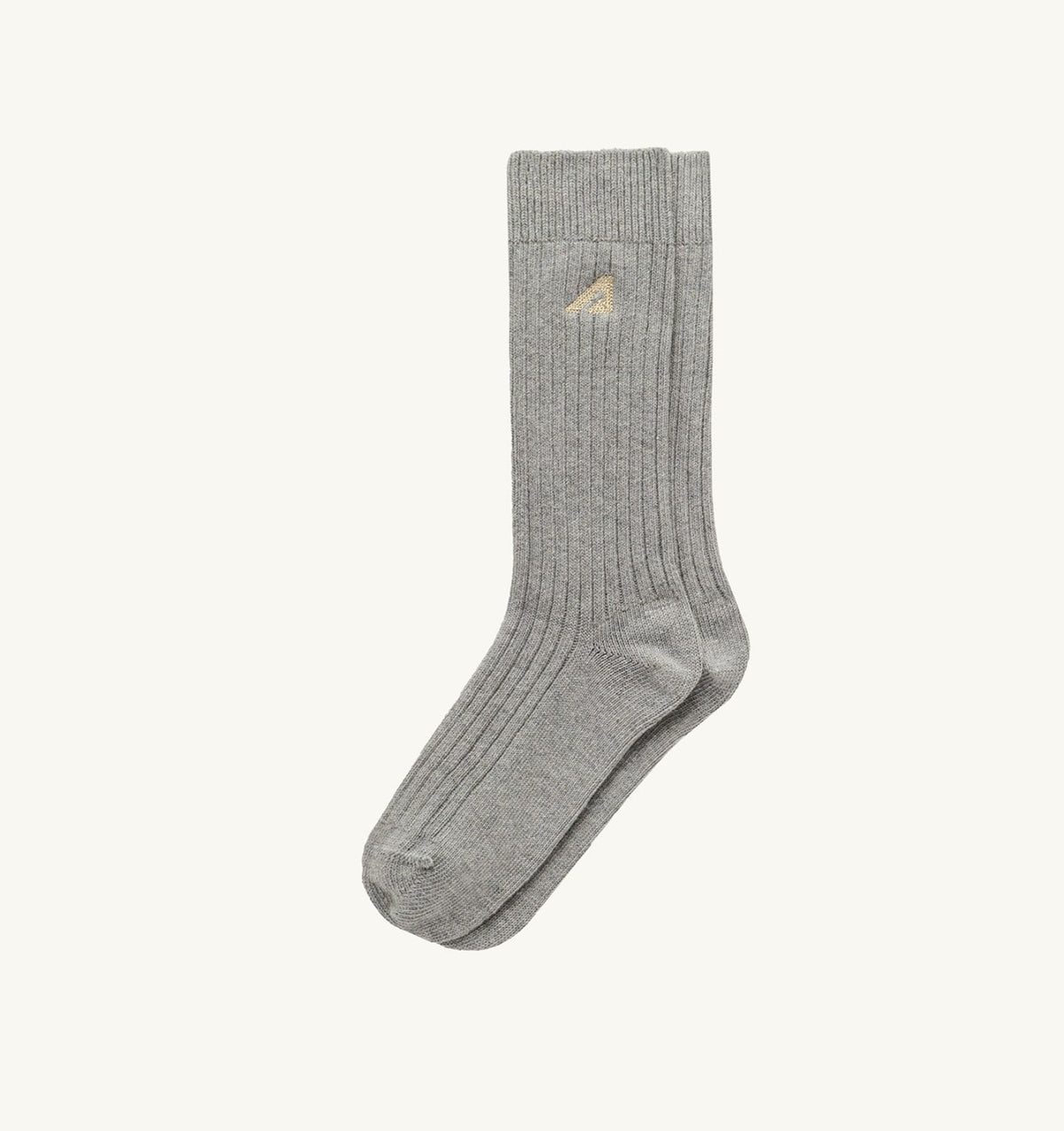 Woman|Man RIBBED EMBROIDERED LOGO SOCK UNISEX