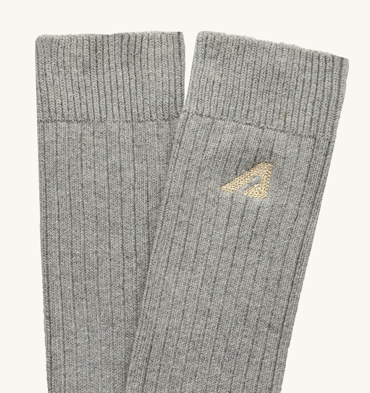 Woman|Man RIBBED EMBROIDERED LOGO SOCK UNISEX