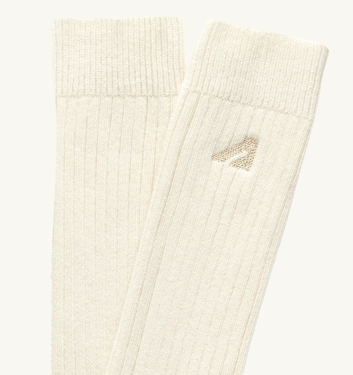 Woman|Man RIBBED EMBROIDERED LOGO SOCK UNISEX