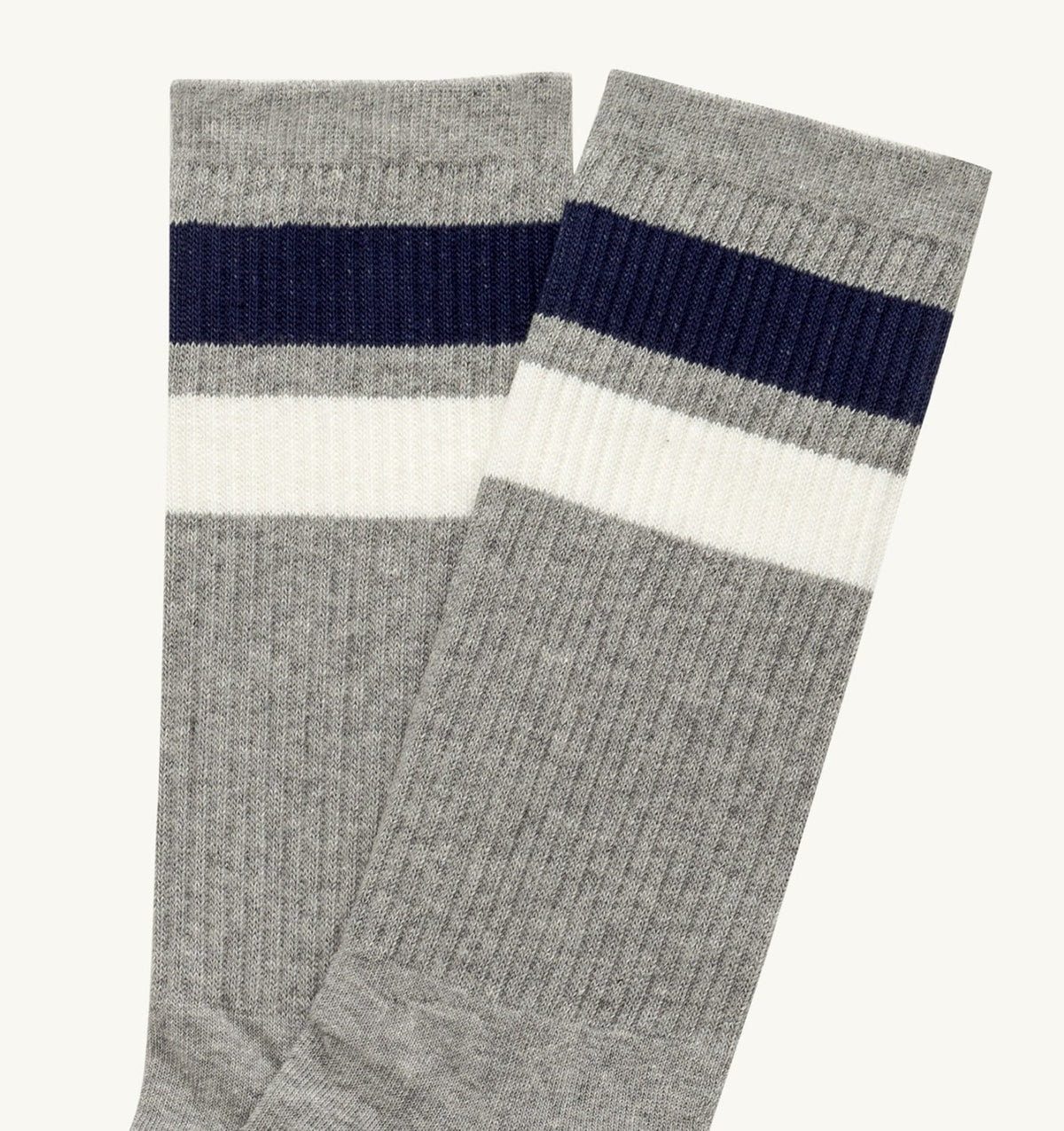 Woman|Man STRIPED JACQUARD LOGO SOCK UNISEX