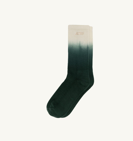 Woman|Man TIE-DYE SOCKS WITH EMBROIDERED LOGO UNISEX