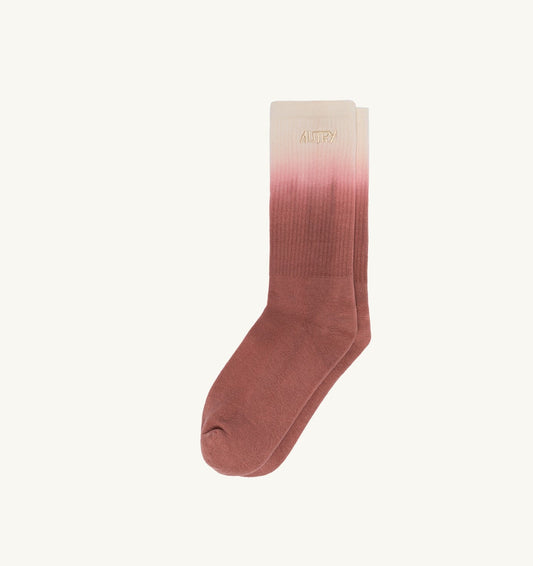 Woman|Man TIE-DYE SOCKS WITH EMBROIDERED LOGO UNISEX