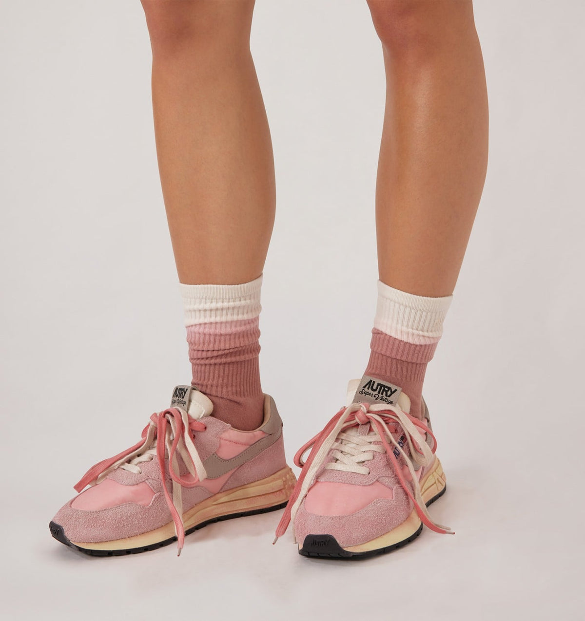 Woman|Man TIE-DYE SOCKS WITH EMBROIDERED LOGO UNISEX