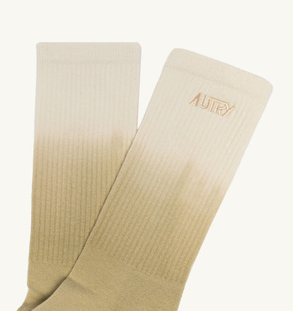 Woman|Man TIE-DYE SOCKS WITH EMBROIDERED LOGO UNISEX