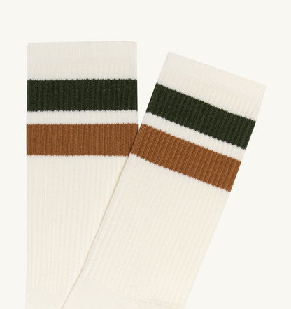 Woman|Man STRIPED JACQUARD LOGO SOCKS UNISEX