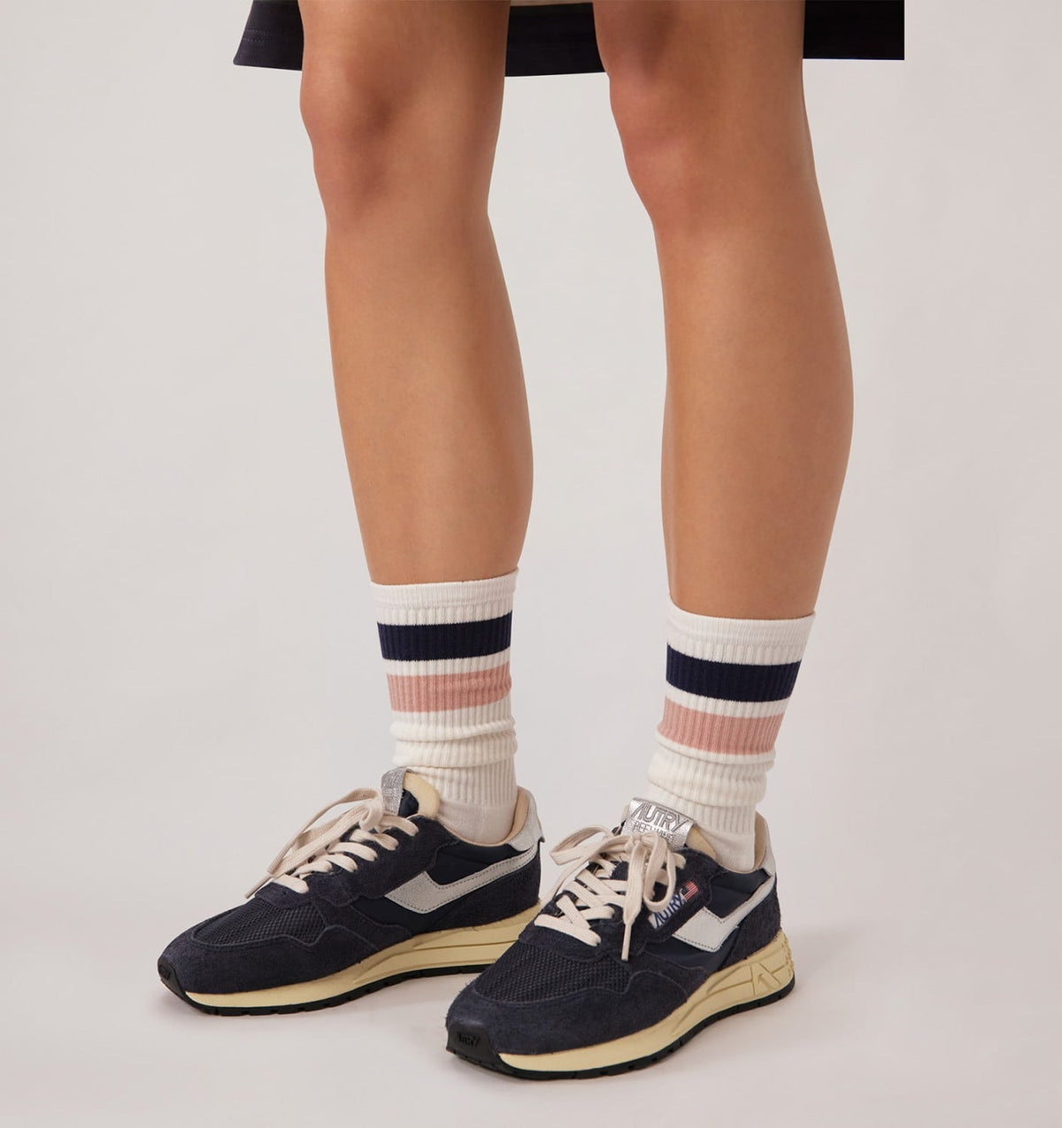 Woman|Man STRIPED JACQUARD LOGO SOCKS UNISEX