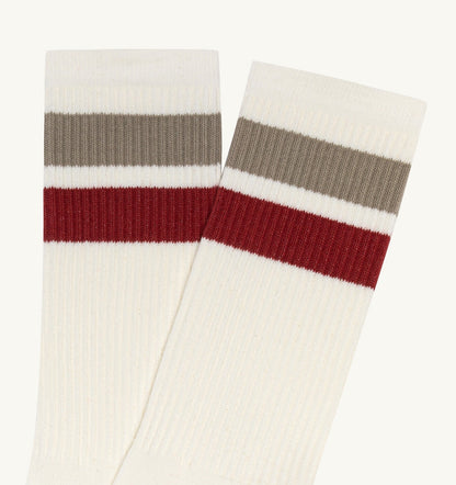 Woman|Man STRIPED JACQUARD LOGO SOCKS UNISEX