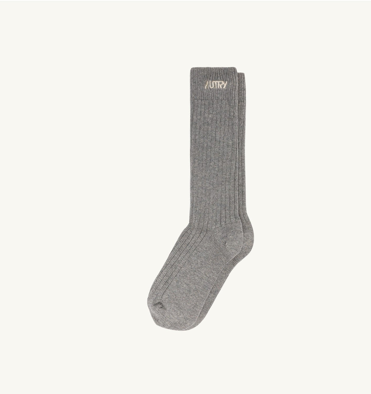Woman|Man RIBBED SOCKS WITH EMBROIDERED LOGO UNISEX