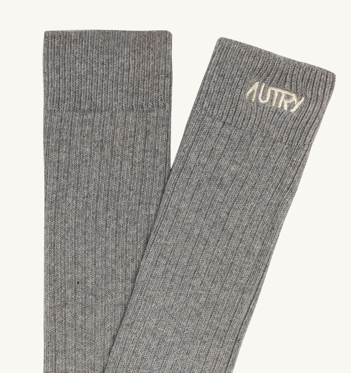 Woman|Man RIBBED SOCKS WITH EMBROIDERED LOGO UNISEX