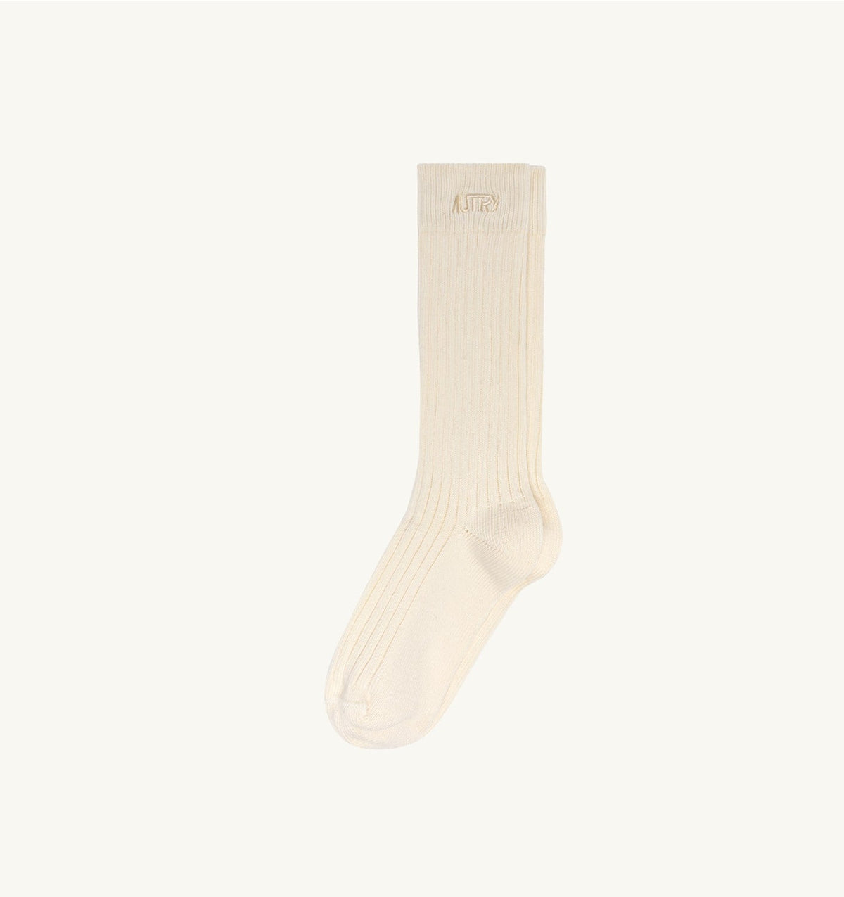Woman|Man RIBBED SOCKS WITH EMBROIDERED LOGO UNISEX