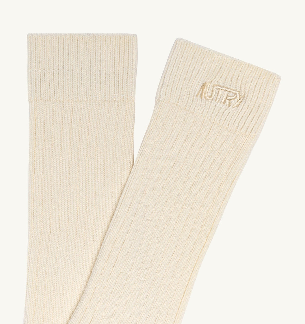 Woman|Man RIBBED SOCKS WITH EMBROIDERED LOGO UNISEX