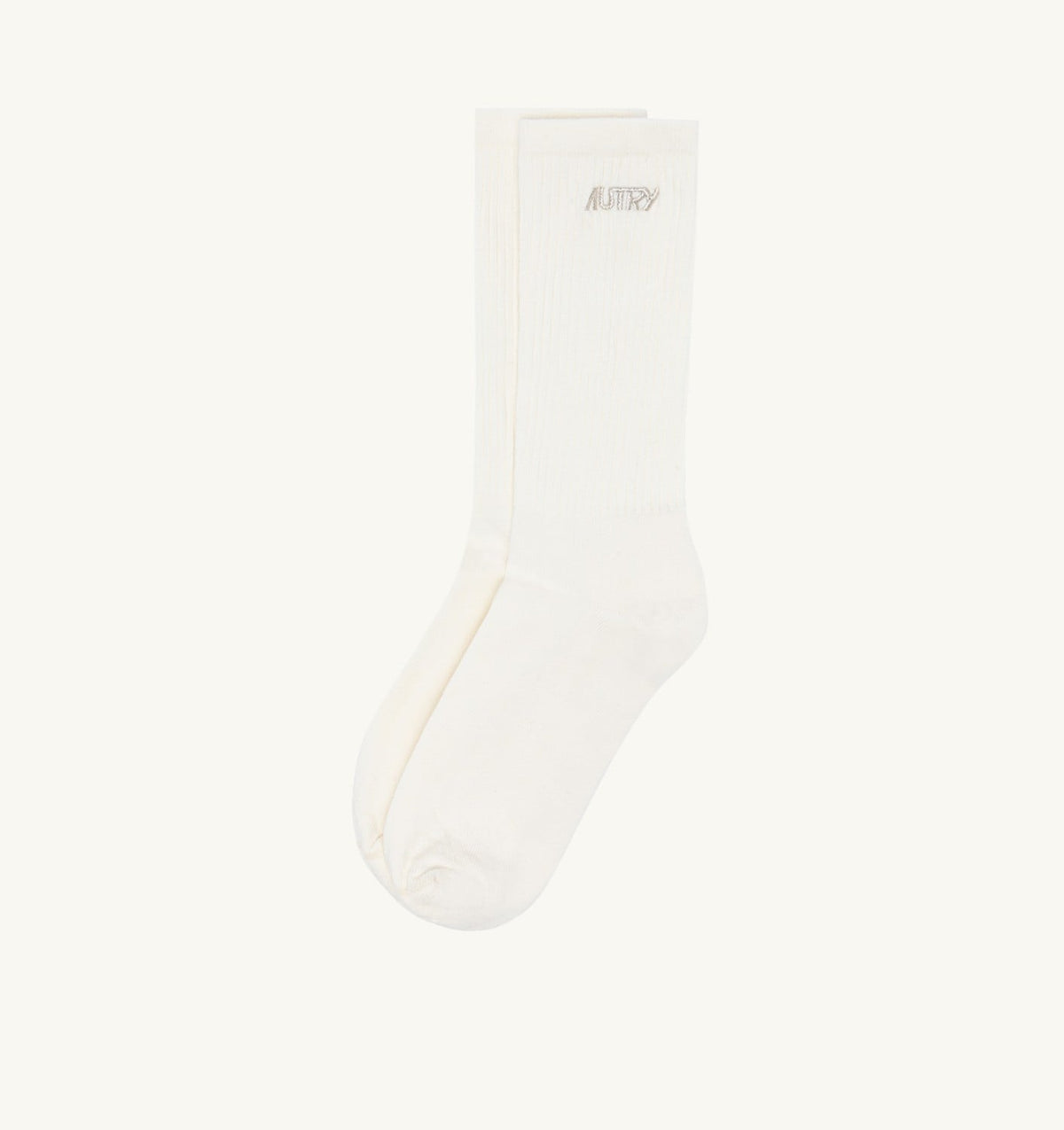 Woman COTTON TERRY SOCKS WITH LUREX LOGO