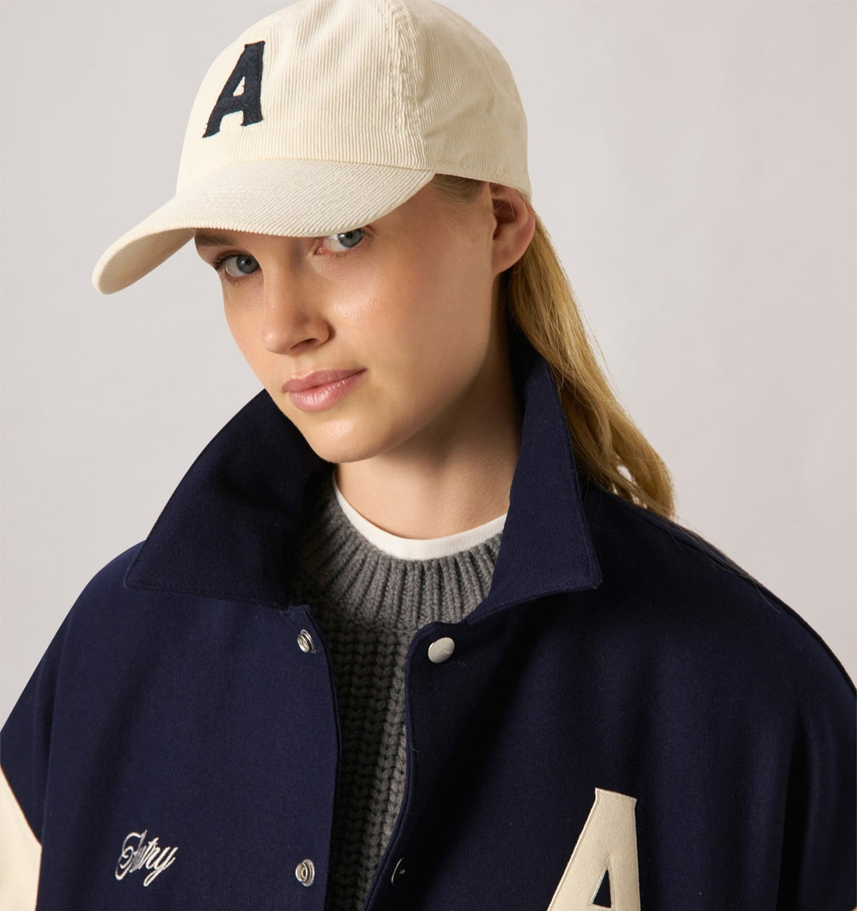Woman|Man CORDUROY BASEBALL CAP WITH LOGO UNISEX