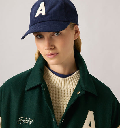 Woman|Man CORDUROY BASEBALL CAP WITH LOGO UNISEX