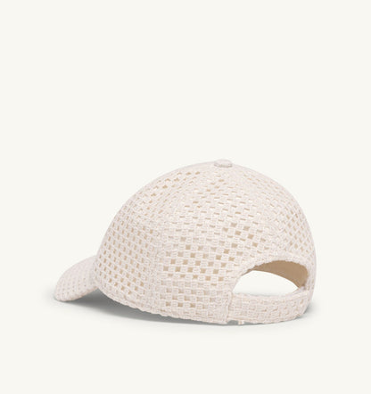 Woman|Man BASEBALL CAP IN CROCHET UNISEX