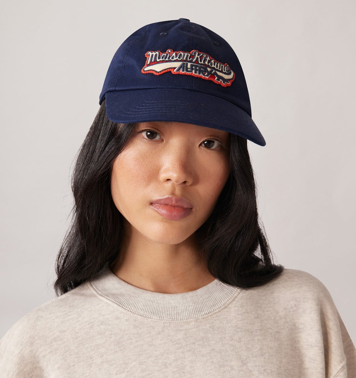Woman|Man AUTRY 'MAISON KITSUNÉ' LOGO BASEBALL CAP UNISEX