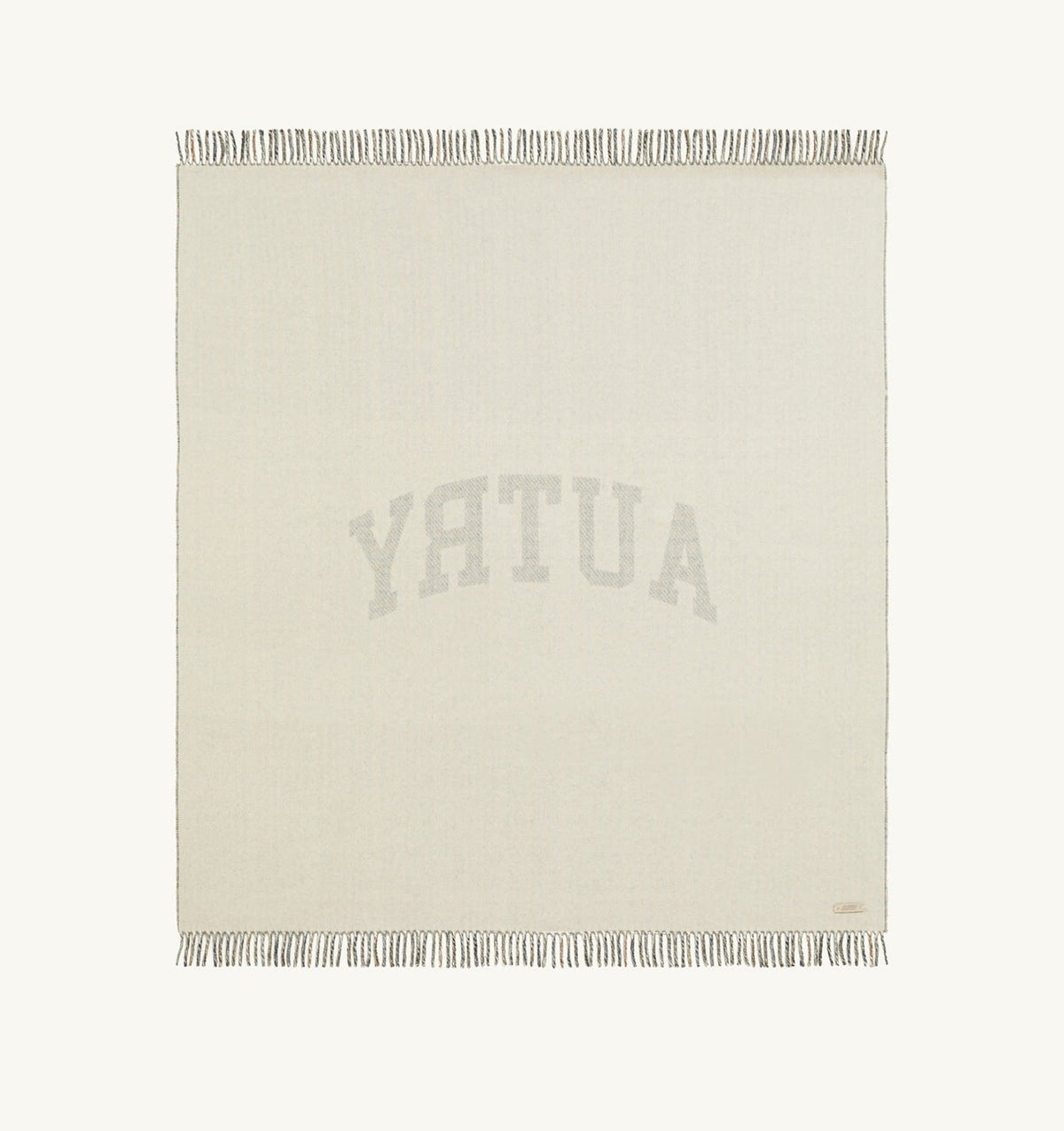 Woman|Man CHECKED BLANKET WITH MAXI LOGO UNISEX