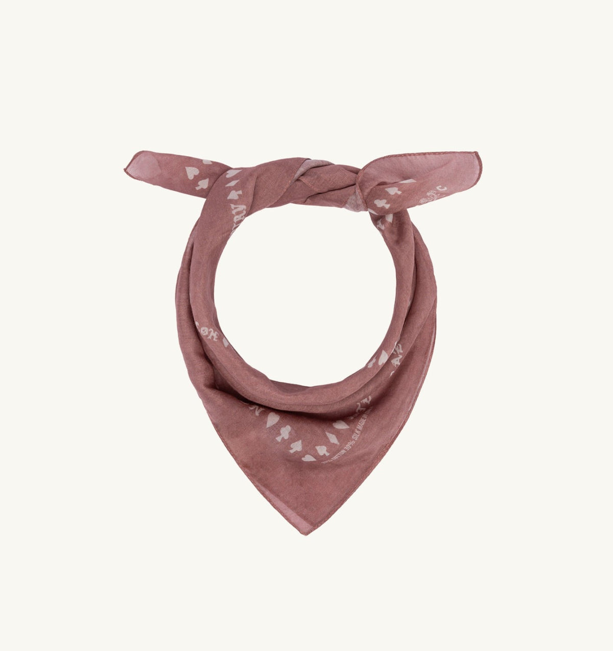 Woman|Man 'HOTEL CORAZÓN' FOULARD SCARF UNISEX