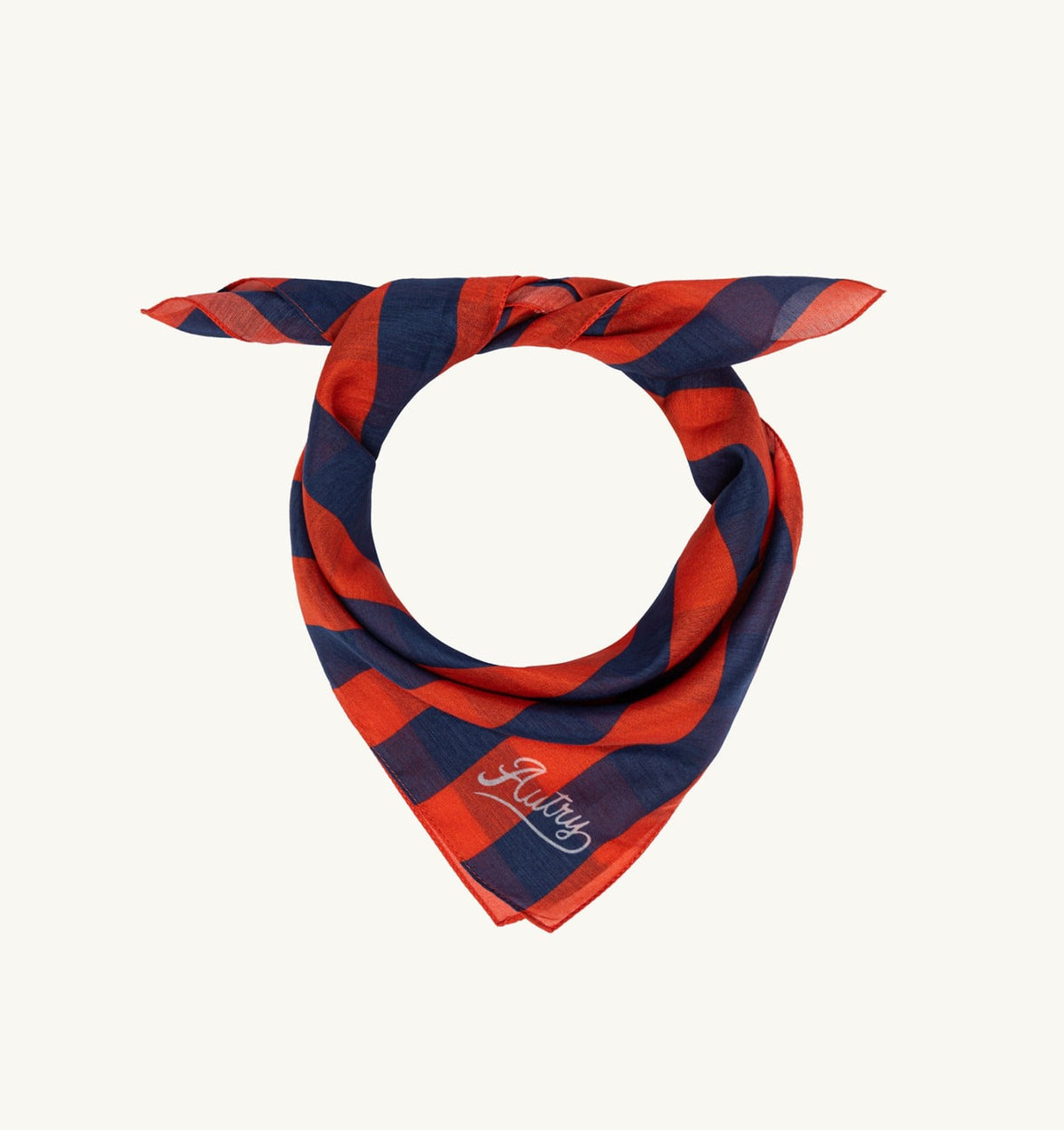 Woman|Man FOULARD SCARF IN COTTON AND SILK UNISEX