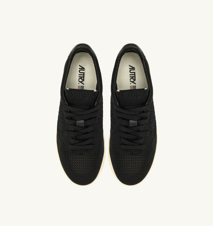 Man EASEKNIT MEDALIST LOW SNEAKERS IN BLACK COLOR KNIT