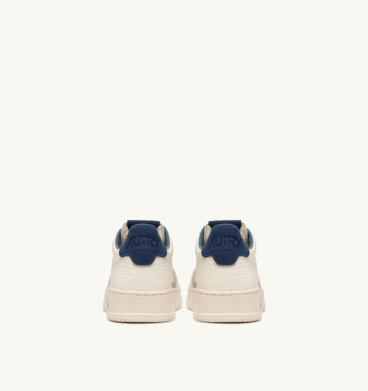 Man MEDALIST LOW SNEAKERS IN BLUE DEPTHS AND VAPOR LEATHER