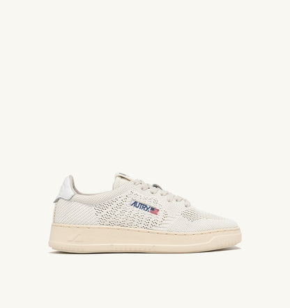 Man MEDALIST EASEKNIT LOW SNEAKERS IN KNIT COLOR IVORY