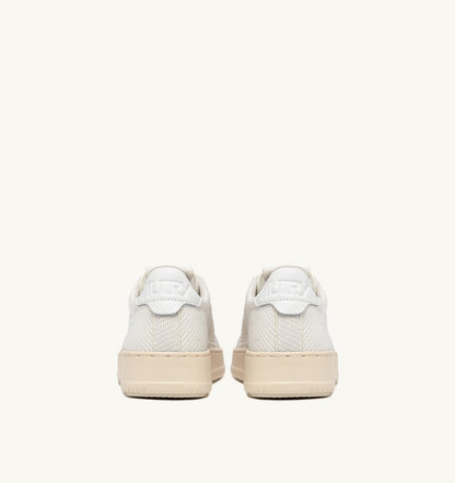 Man MEDALIST EASEKNIT LOW SNEAKERS IN KNIT COLOR IVORY