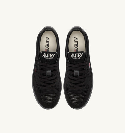 Man MEDALIST EASEKNIT LOW SNEAKERS IN BLACK KNIT