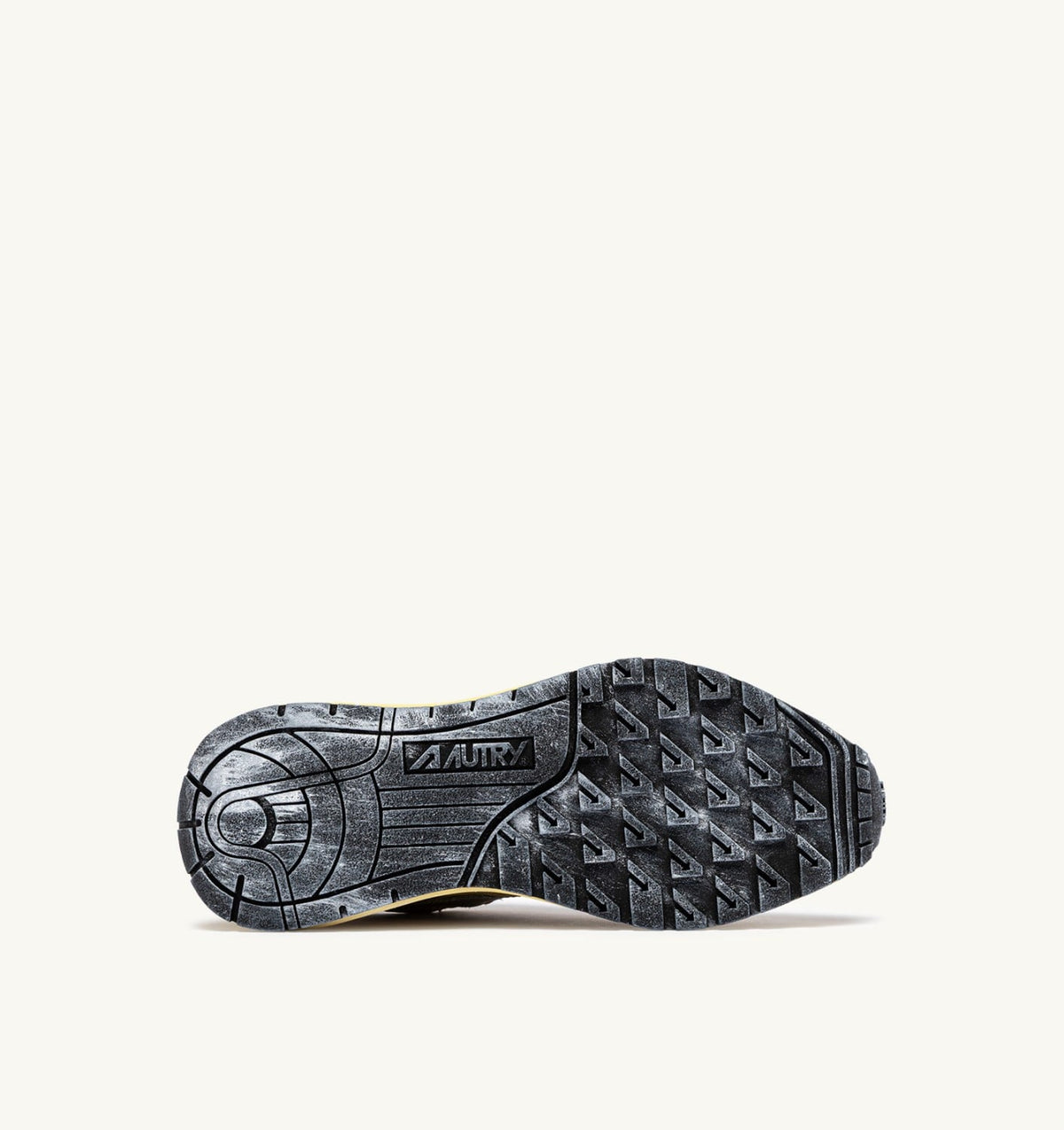 Man REELWIND LOW SNEAKERS IN FOAM SUGAR AND COVERT GREEN NYLON AND SUEDE