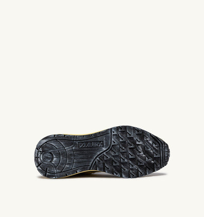 Man REELWIND LOW SNEAKERS IN DEEP GREEN SUGAR AND QUINCE NYLON AND SUEDE