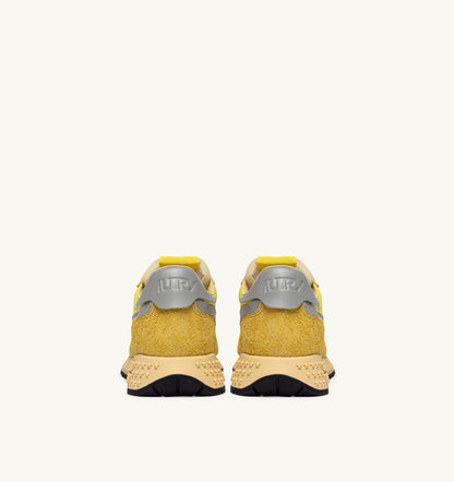 Man REELWIND LOW SNEAKERS IN POPCORN AND VAPOR NYLON AND SUEDE
