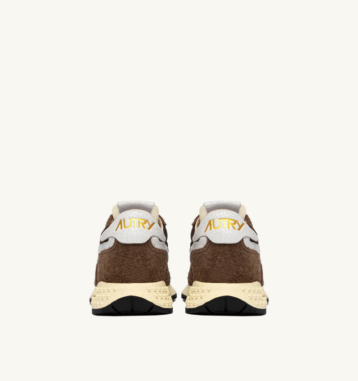 Man REELWIND LOW SNEAKERS IN WHITE AND TUNDRA NYLON AND SUEDE