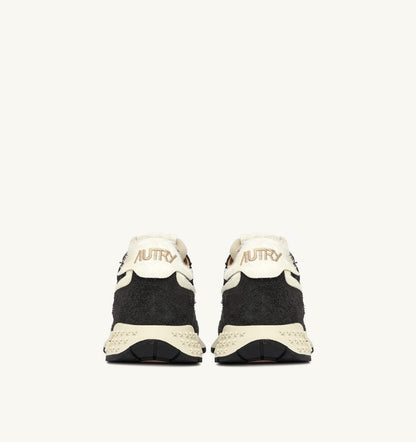 Man REELWIND LOW SNEAKERS IN NYLON AND SUEDE COLOR PEAT AND NUT
