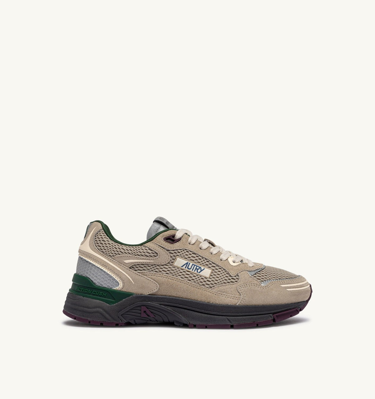 Man HYPERWAY SNEAKERS IN BISCUIT AND AFTERGLOW SUEDE AND MESH
