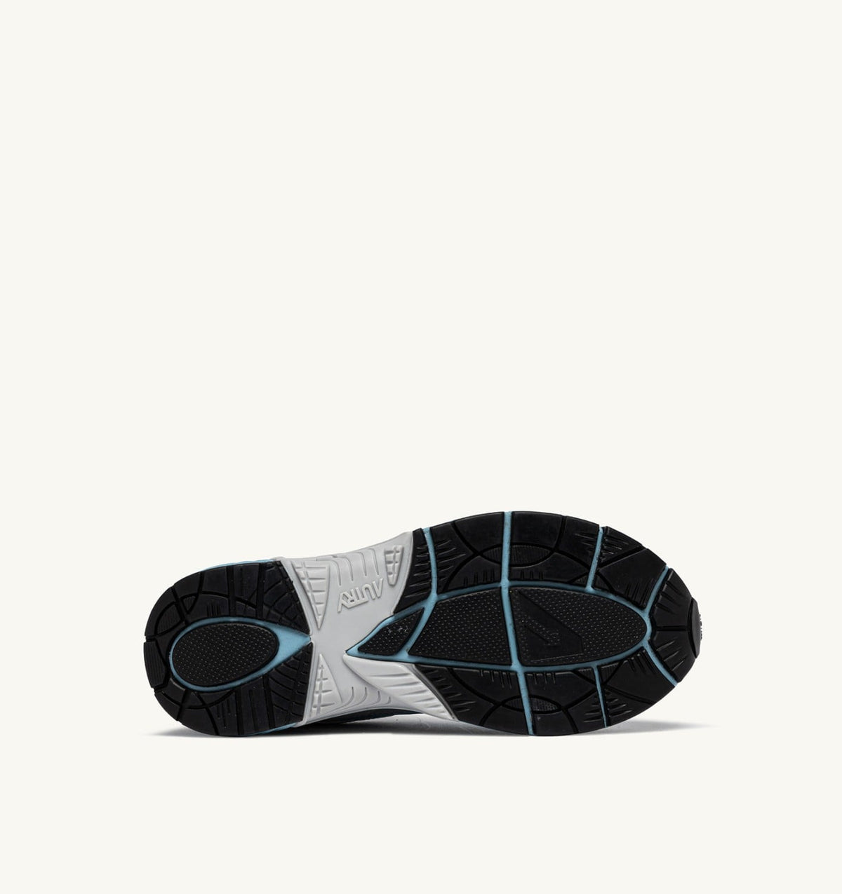 Man HYPERWAY SNEAKERS IN SILVER BLACK AND FORGET ME NOT SYNTHETIC LEATHER AND MESH